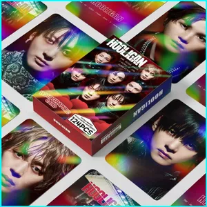 HT2 124 Cái / bộ BTS LOMO Thẻ Dán Album thứ 5 ARIRANG Hooligan Bưu Thiếp Bộ Sưu Tập Ngôi Sao Ngoại Vi TH2
