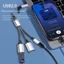 Cáp chia USB Bộ chia nguồn dữ liệu Bộ chuyển đổi chia nguồn USB C Bộ chuyển đổi điện thoại cáp OTG, cho điện thoại Máy tính bảng máy tính xách tay, Dễ sử dụng