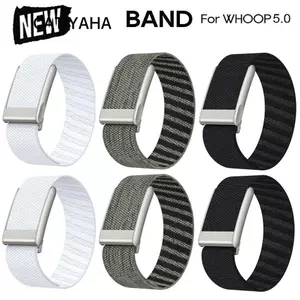 CATIYAHA Fitness Band, Dây đeo thay thế thoáng khí có thể điều chỉnh, Dây đeo theo dõi bảo vệ mềm bằng Nylon cho Whoop 5.0 Life MG / One Peak Nam Nữ