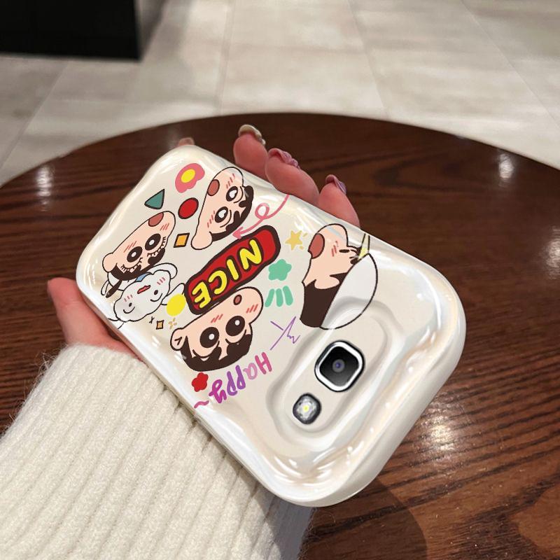 Vỏ Silicon Hoạt Hình Cho Samsung J7 Prime ON7 2016 3D Bảo Vệ Hoạt Hình TPU Mềm Crayon Shin chan Vỏ Điện Thoại