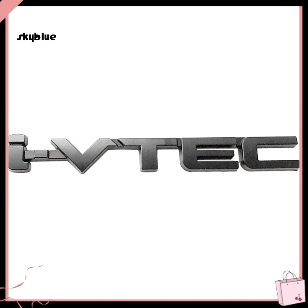 [Sy] I-VTEC Chữ Tự Động Biểu Tượng Huy Hiệu Dán Xe Ô Tô Đề Can Cho Xe Honda Civic Odyssey
