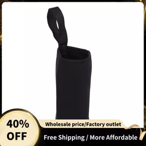 Cốc cách nhiệt Neoprene Cốc giữ nắp chai nước 360ml - 550ml (550Ml đen)