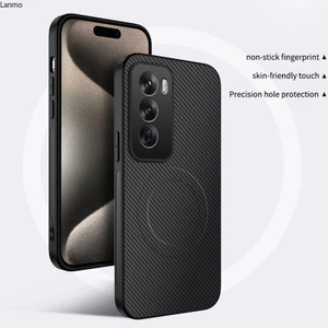 Vỏ Chống Sốc Cho OPPO Reno 12 / Reno 12 Pro 5G Phiên Bản Toàn Cầu Ốp Lưng Mờ Sang Trọng Vỏ Sạc Không Dây Kinh Doanh