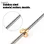 Guansfs Guansfs Diyeeni 3D Phụ Kiện Máy In T8 Hình Thang Vít + Đai Ốc Sân 2mm 8mm Thép không gỉ cho Động Cơ Bước (500mm)