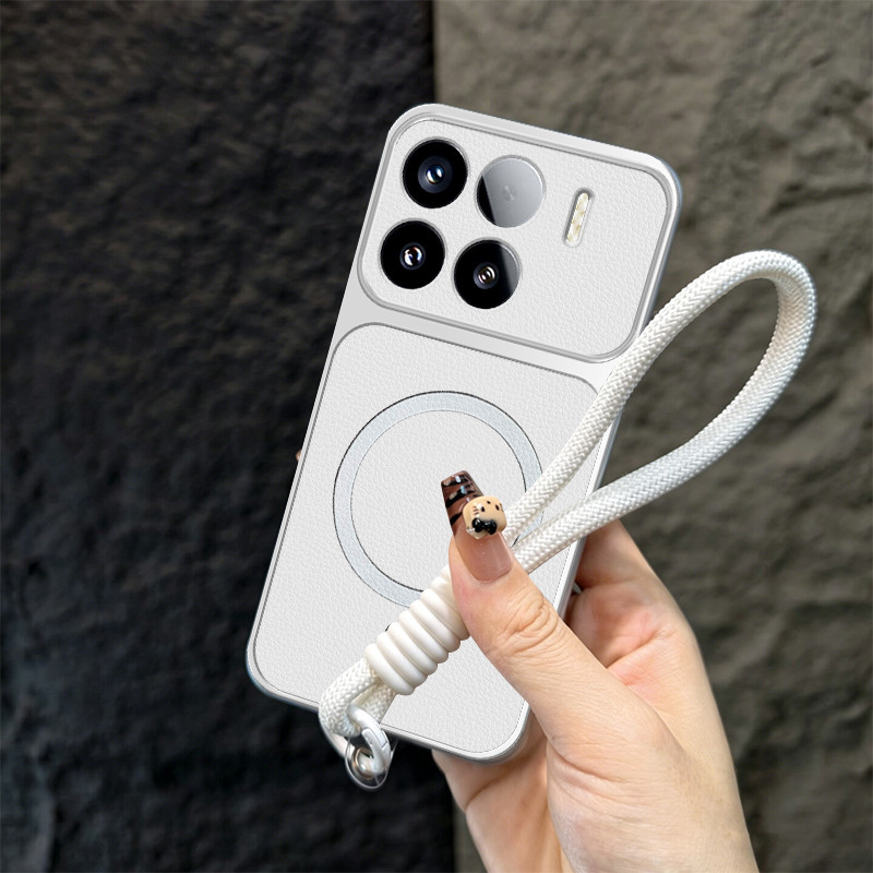 Ốp Lưng PBZZ Cho xiaomi 15t 15 pro 15 ultra 5g Vỏ Điện Thoại Vỏ Mềm Chống Sốc Thiết Kế Mới Thẩm Mỹ Có Dây Buộc Cho Bé Gái Từ Tính TBDTBS1