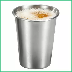 Cốc Inox 350ml Có Thể Tái Sử Dụng Di Động Drinkware Cà Phê Cốc Trà Kim Loại Cho Trẻ Em Người Lớn Nhà jiwvn