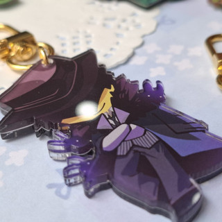 Roblox Forsaken keychain fanmerch by Novase Ease