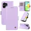 Ốp Lưng Cho Honor 500 Smart X6D Skin Feel PU Da TPU Khung Khe Cắm Thẻ Chống Rơi Vỏ Điện Thoại