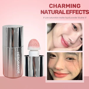【Roshy】Phấn má hồng dạng lỏng dạng lì độ bão hòa thấp tự nhiên đa năng.