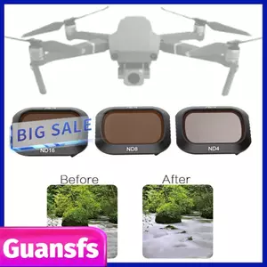 Guansfs Bộ lọc ống kính máy ảnh guansfs ND4 ND8 ND16 Bộ lọc mật độ trung tính Bộ 3 trong 1 dành cho 2 Pro Giảm bụi và trầy xước Chống nước