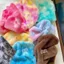 Màu Sắc Rex Thỏ Rab diy Tie-Dye Gradient Lông Thỏ Búp Bê Vải Sang Trọng Đồ Chơi Khăn Vải 5.11