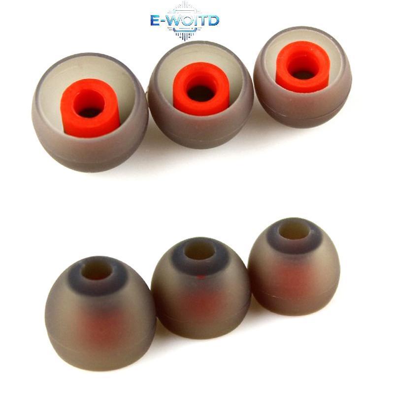 E-WOITD 3 Cặp (6 Cái) L M S In Ear Earbuds Tai Nghe Đầu Tai Silicon / Tay Tai / Đầu Tai / Tai Nghe Cho DT600 / F3 / M6 / DB3 / NX7 Pro E-WOITD