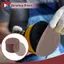 50 Chiếc Lưới Chà Nhám Abranet 5 Inch Chống Tắc Móc Vòng Chống Bụi Giấy Nhám Lưới Không Bụi 400 Grit Nâu Nhôm Oxit