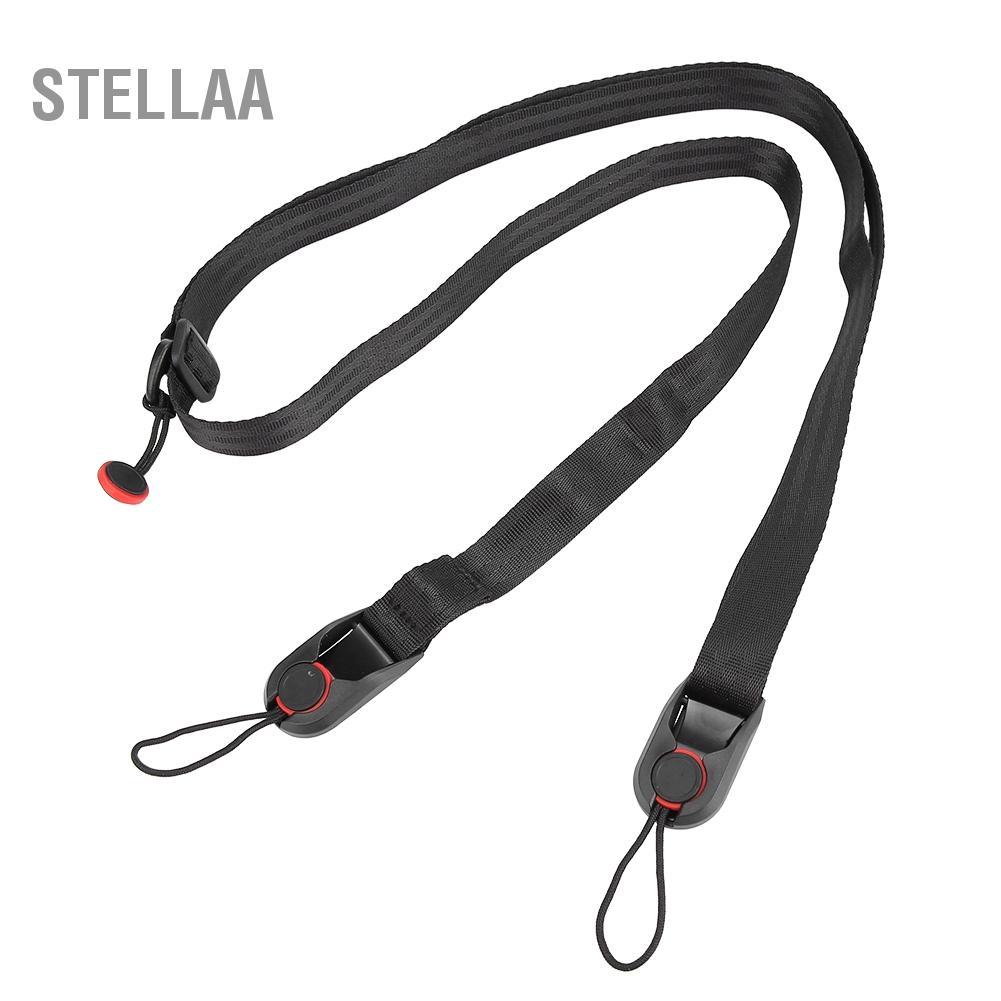 Stellaa Stellaa Đa Năng Bền Có Thể Điều Chỉnh Máy Ảnh Đeo Vai Cổ Cổ Tay Dây Đai Chống Trượt