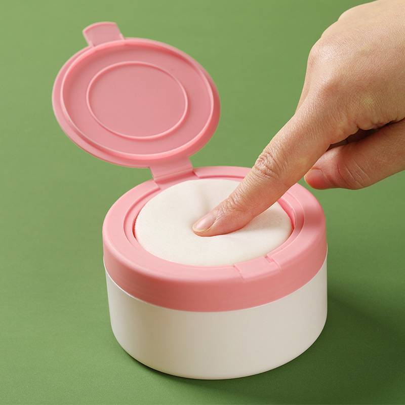 Alittlesetrtu Hộp Đựng Bột Cơ Thể Di Động Cho Bé Có Puff Hộp Bảo Quản An Toàn Cho Trẻ Sơ Sinh VN