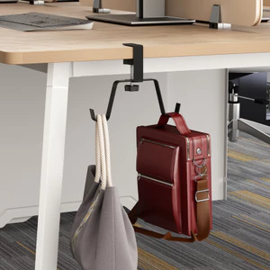 Deskside Schoolbag Móc Túi Bên Học Sinh Dụng Cụ Tiện Dụng Không Dính Túi Để Bàn Di Động Móc Có Thể Tháo Rời PMEK
