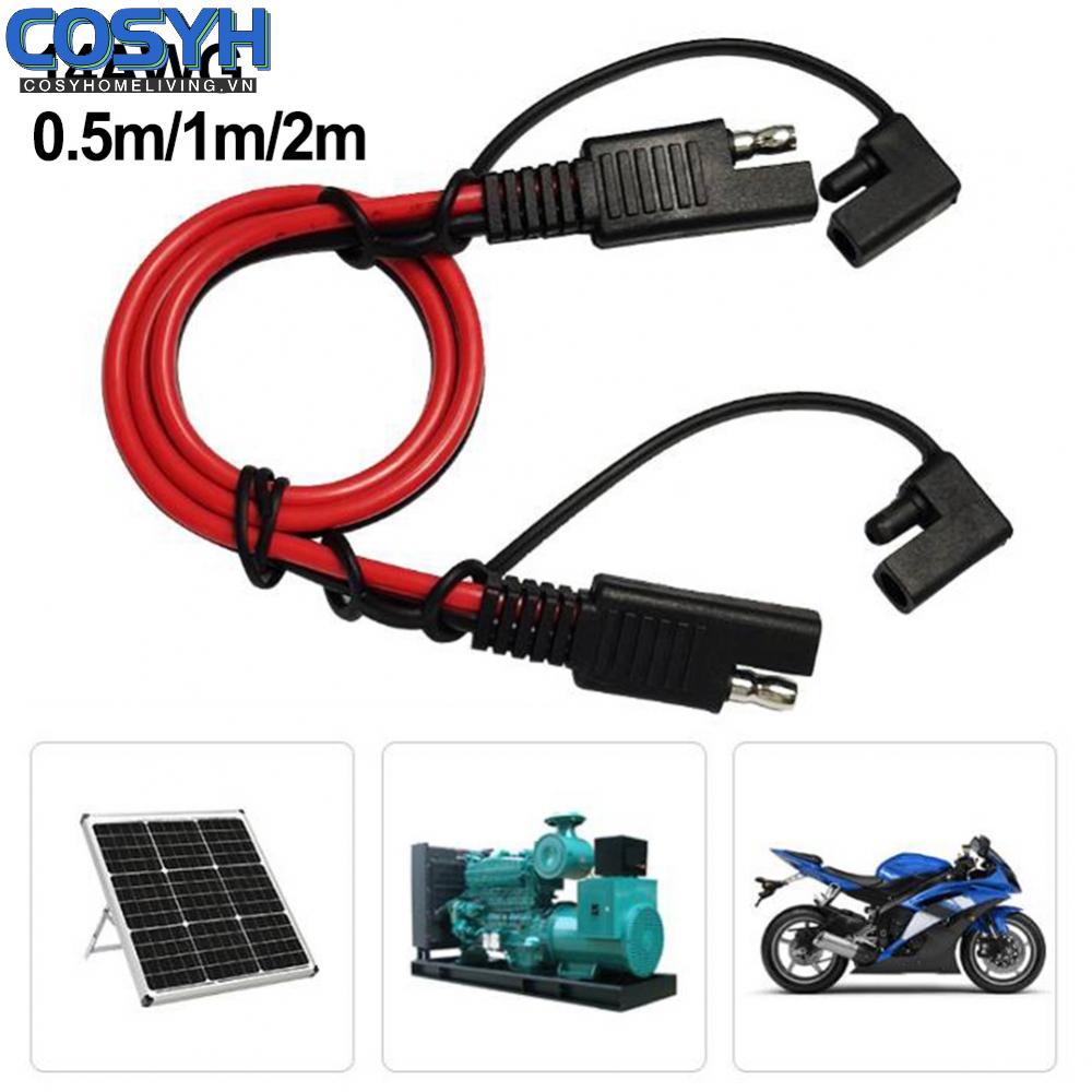 <cosyh>Simplified Installation SAE Extension Cable 14AWG with Waterproof Protection Cap