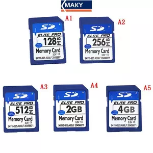 MAKY 128MB 256MB 512MB 2GB 4GB Thẻ tiêu chuẩn SD an toàn bộ nhớ kỹ thuật số VN