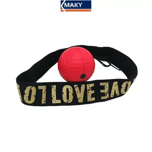 Maky Boxing Speed Ball Pu - Đầu đeo dành cho tập luyện MMA và Sanda, tăng phản xạ tay mắt - Thiết bị gym chuyên nghiệp cho Muay Thái