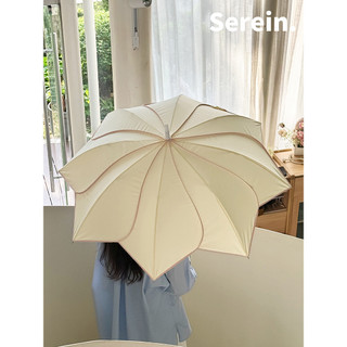 Ô kép lớn phong cách Hàn Quốc, tự động gập lại, chống gió, tay cầm dài