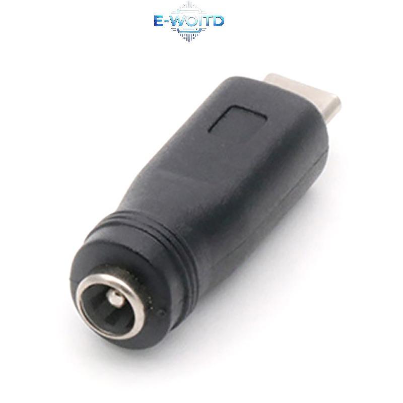 E-WOITD Loại C / Máy Tính Bảng Micro USB 2.0 Sang DC 5.5x2.1 Mm Nguồn Ja Adapter Cắm USB C Sang DC 5.5 * 2.1 Bộ Chuyển Đổi Đầu Nối Nguồn 5V E-WOITD