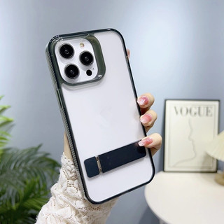 Ốp Điện Thoại Trong Suốt Chống Sốc Kèm Giá Đỡ Chống Lưng Dành Cho iphone 17 Air 16 15 14 13 12 Pro Max