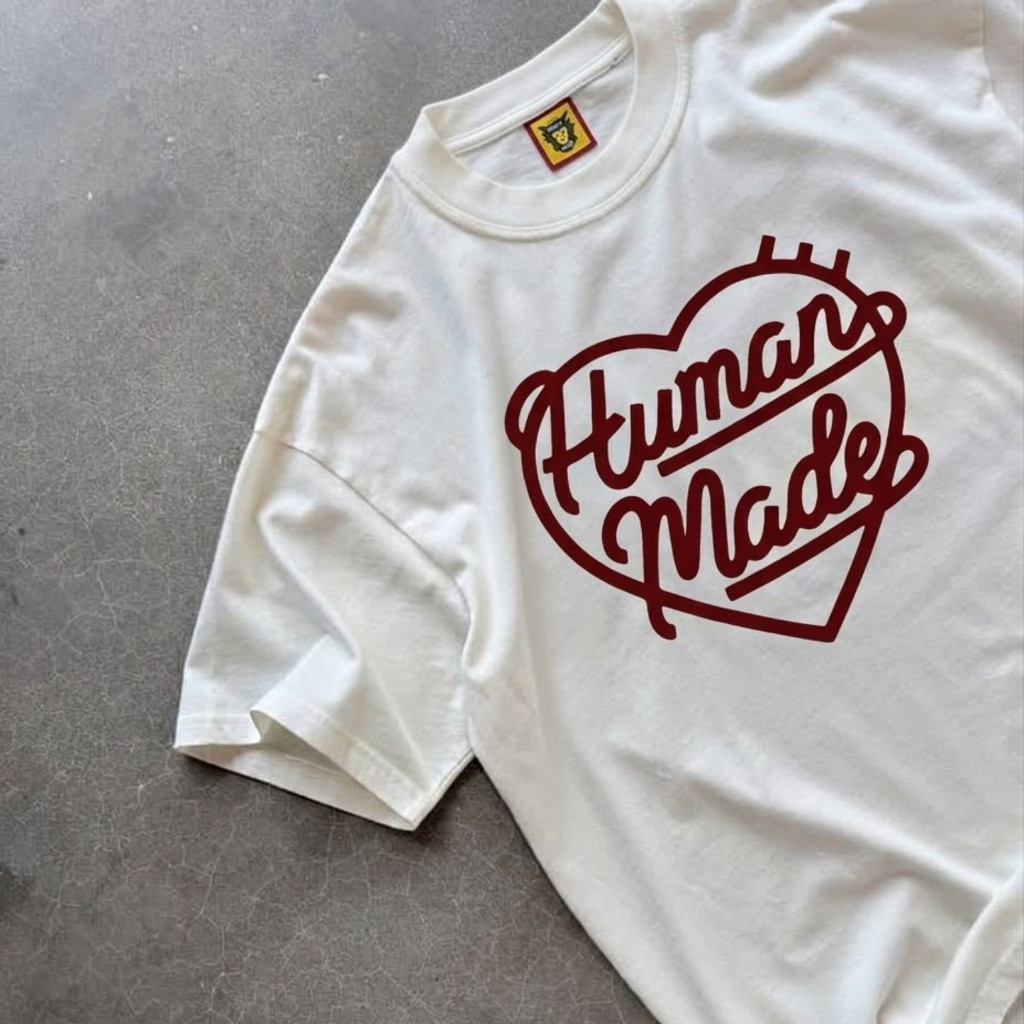 [Full Tag] Áo Thun HUMAN MADE Heart basic - 100% Cotton 250gsm cao cấp trẻ trung dễ thương