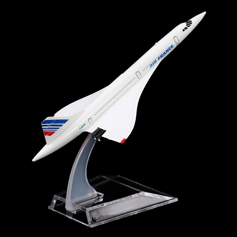 MỚI 16cm Air France Concorde Supersonic Phản Lực Máy Bay Máy Bay Máy Bay Kim Loại SKY