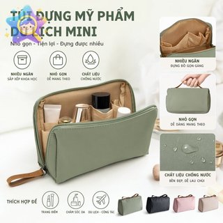 Túi Đựng Mỹ Phẩm Mini Túi Trang Điểm Du Lịch Chống Thấm Nước Dung Tích Lớn Nhiều Túi Di Động Chăm Sóc Da