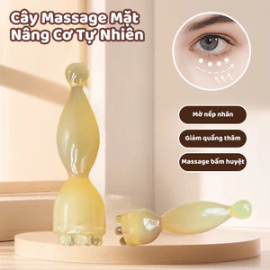 Cây Lăn Massage Nâng Cơ Mặt Bấm Huyệt Con Lăn Massage Giảm Bọng Mắt Giảm Thâm Hiệu Quả