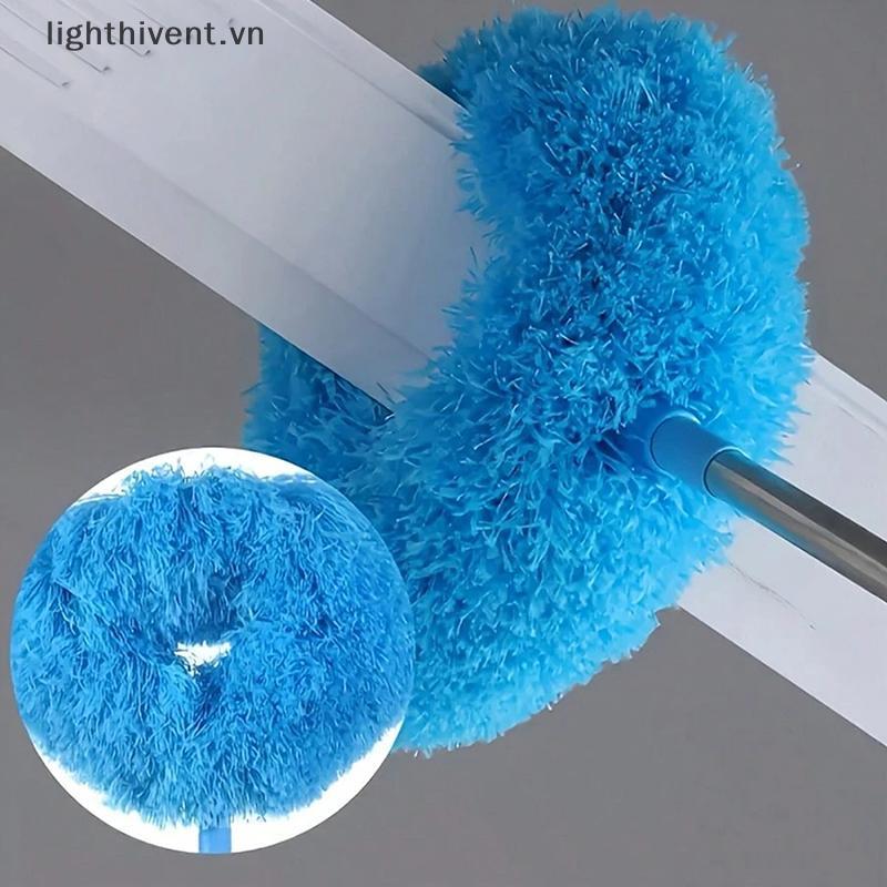 [lighthivent] Quạt trần sợi nhỏ mở rộng Bàn chải làm sạch có thể tái sử dụng lên đến 80cm để làm sạch dễ dàng tại nhà (VN)