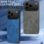 Ốp Lưng Từ Tính Cho iPhone 17 Pro Max 17 Air Nappa Họa Tiết Thân Thiện Với Da Vỏ Điện Thoại Coque Fundas