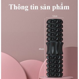 Con lăn xốp yoga spiky EVA - Massage và phục hồi cơ bắp