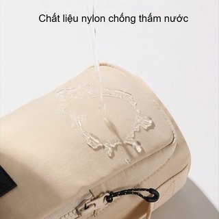 Túi đeo chai cách nhiệt Dây đeo có thể điều chỉnh Hộp đựng nước Đi bộ đường dài ngoài trời Vải Unisex