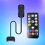 Btsg ARGB Bộ Điều Khiển Cho Vỏ Máy Tính Điều Chỉnh Quạt 5V 3Pin ARGB Bộ Điều Khiển PC