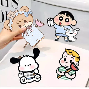 🌤️COD🌤️Hoạt Hình Dễ Thương Crayon Shin Chan Khử Mùi Miếng Dán Nhà Vệ Sinh Tự Dính Dán Dán Đồ Dùng Phòng Tắm