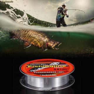 <![Vận chuyển nhanh] Dây câu TheHomeCo Fluorocarbon 100m, độ chịu lực từ 0,8 đến 6LB