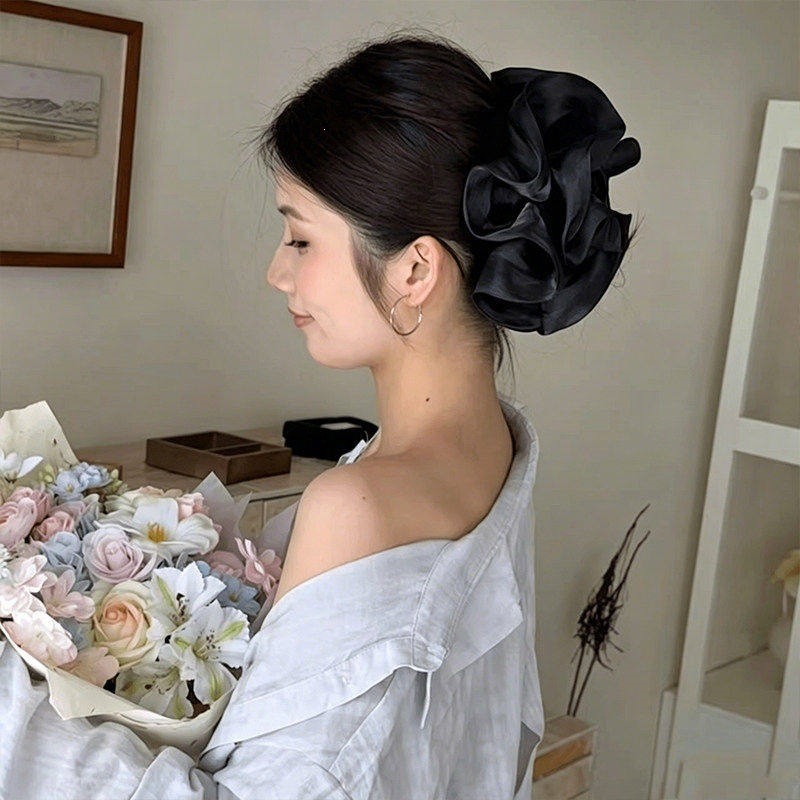 Mới - Kẹp Tóc Cao Cấp Với Thiết Kế Đám Mây, Phù Hợp Mọi Dịp