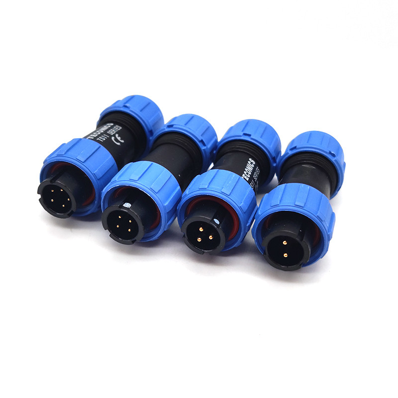 Cắm Hàng Không SP11 phía sau nam, đai ốc, ổ cắm 2/3/4/5 lõi, IP68 chống thấm nước, kết nối công nghiệp ST11