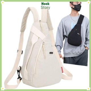 [COD] Túi đeo chéo điện thoại NOOKSTORY, Túi đeo ngực Nylon hình giọt nước, Túi đeo vai chống nước thể thao di động dành cho nam giới