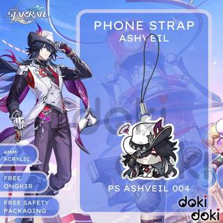 DOKIDOKI PHONE CHARM STRAP HP ASHVEIL HONKAI STAR RAIL - PS ASHVEIL 001