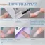 TRTR 300 Cái / hộp Full Matte Finish Móng Tay Giả Acrylic Đầu Gel Mềm Gel Móng Tay Ngắn Quan Tài Vuông Hạnh Nhân Hình Bầu Dục Nhấn Vào Đầu Dụng Cụ Nối Dài Làm Móng Tay VN