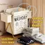 TRTR Giỏ đựng quần áo bẩn chống thấm nước Hamper lớn Home VN