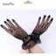 AqToCna Gothic Mùa Hè Chống Tia Uv Găng Tay Lái Xe JK Lưới Fishnet Găng Tay Ren Full Ngón Bé Gái Ren Găng Tay Thời Trang Tay Cosplay Găng Tay AqToCna