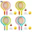 XOITOP Trẻ Em Cầu Lông Raets Bộ Nhẹ Trẻ Em Tennis Cầu Lông Đồ Chơi Trẻ Em Vợt Tennis Có Bóng Cho Trò Chơi Gia Đình VN