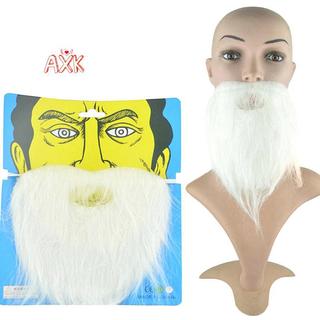 [AXK] 1 Lễ Hội Vui Nhộn Đồ Dùng Giáng Sinh Prom Đạo Cụ Unisex Lạ Mắt Râu Giả Trang Phục Halloween Đảng Tóc Mặt ria mép Tóc Giả MỚI