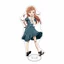 HT3 Trẻ Nữ Không Chơi Trò Chơi Chiến Đấu Đĩa Đứng Acrylic Đứng Ký Anime Để Bàn Trang Trí TH3
