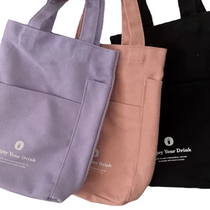 Đề Nghị Túi Vải Bảo Quản Trà Sữa Bao Da Cotton Thời Trang Túi Tote Đa Năng Cách Nhiệt In TGHV
