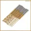 Bộ mũi khoan siêu nhỏ - 10 chiếc Mũi khoan nhỏ 0,6mm-2,2mm 2,35 Shank HSS Công cụ khoan lỗ khắc Mini