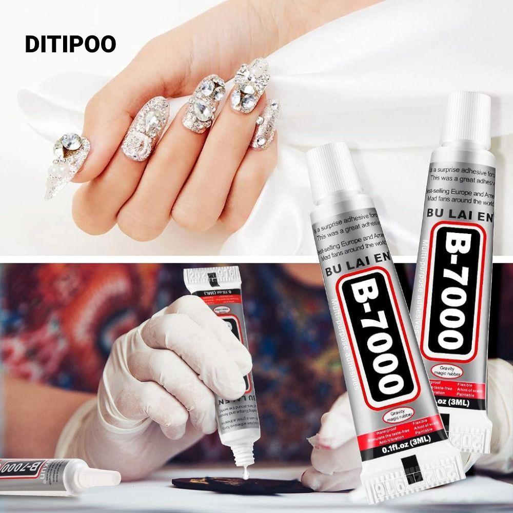 Keo DITIPOO B7000, Phụ kiện trang trí Keo dán kem đánh răng DIY, Keo dán màn hình di động Sửa chữa đa năng dán điện thoại cho màn hình điện thoại
